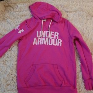 Bright Pink Under Armour Hoodie